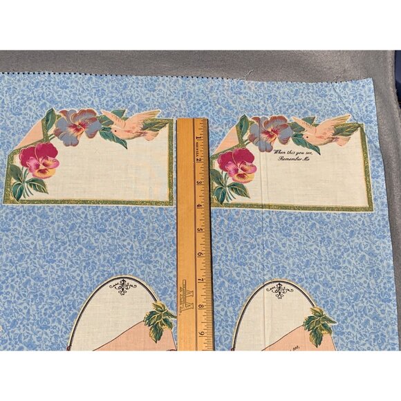 Elegant Quilt Labels Fabric Panel By Susan M. Kilbey E. E. Schenck Co Home Decor - Picture 8 of 16